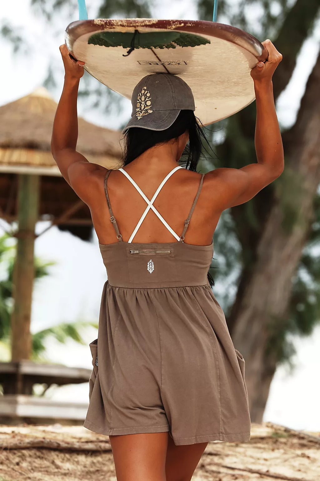 Hot Shot Strappy Romper