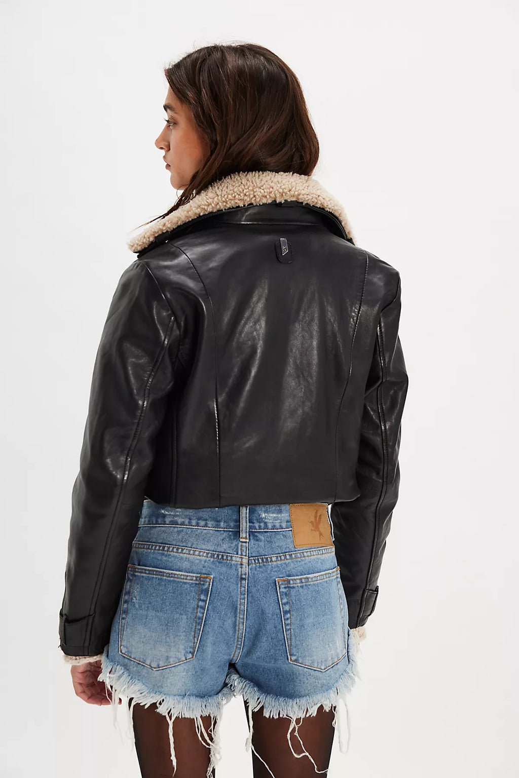 OneTeaspoon Micro Dukes Low-Waisted Denim Shorts