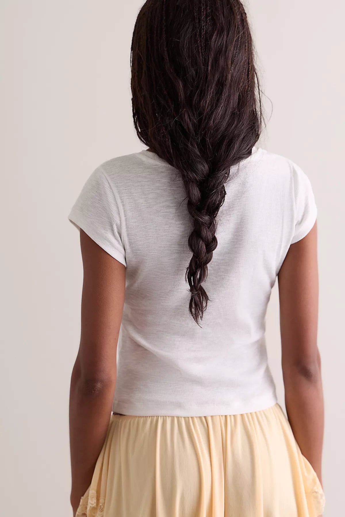 Keeping It Light Ribbed Baby Tee