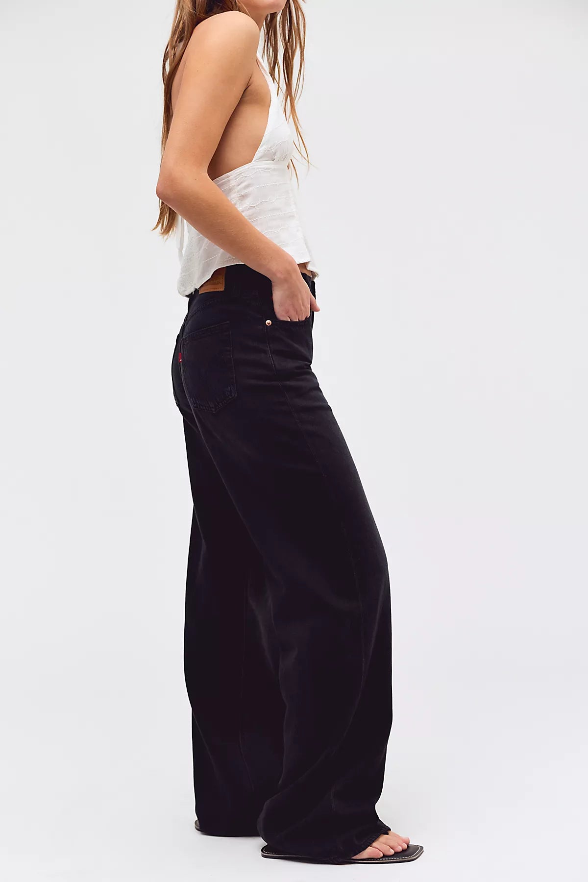 Levi's Ribcage Wide-Leg Jeans