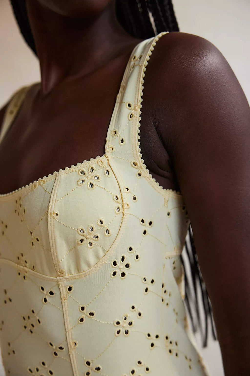 Full Bloom Cotton Eyelet Cami