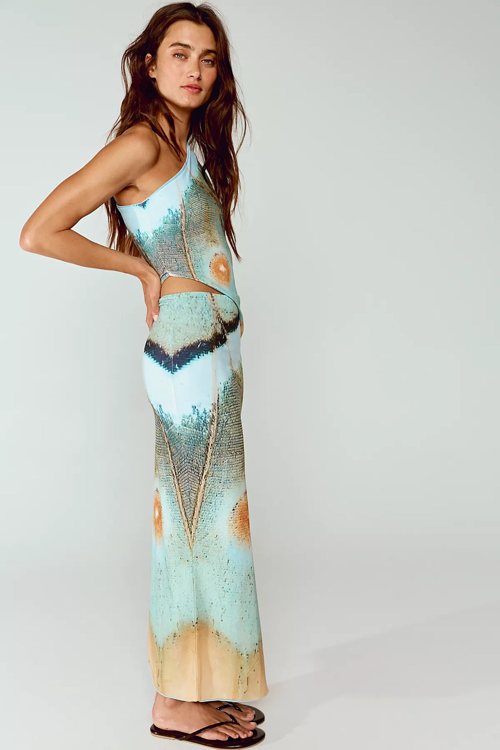 Feners Besos Midi Skirt Set
