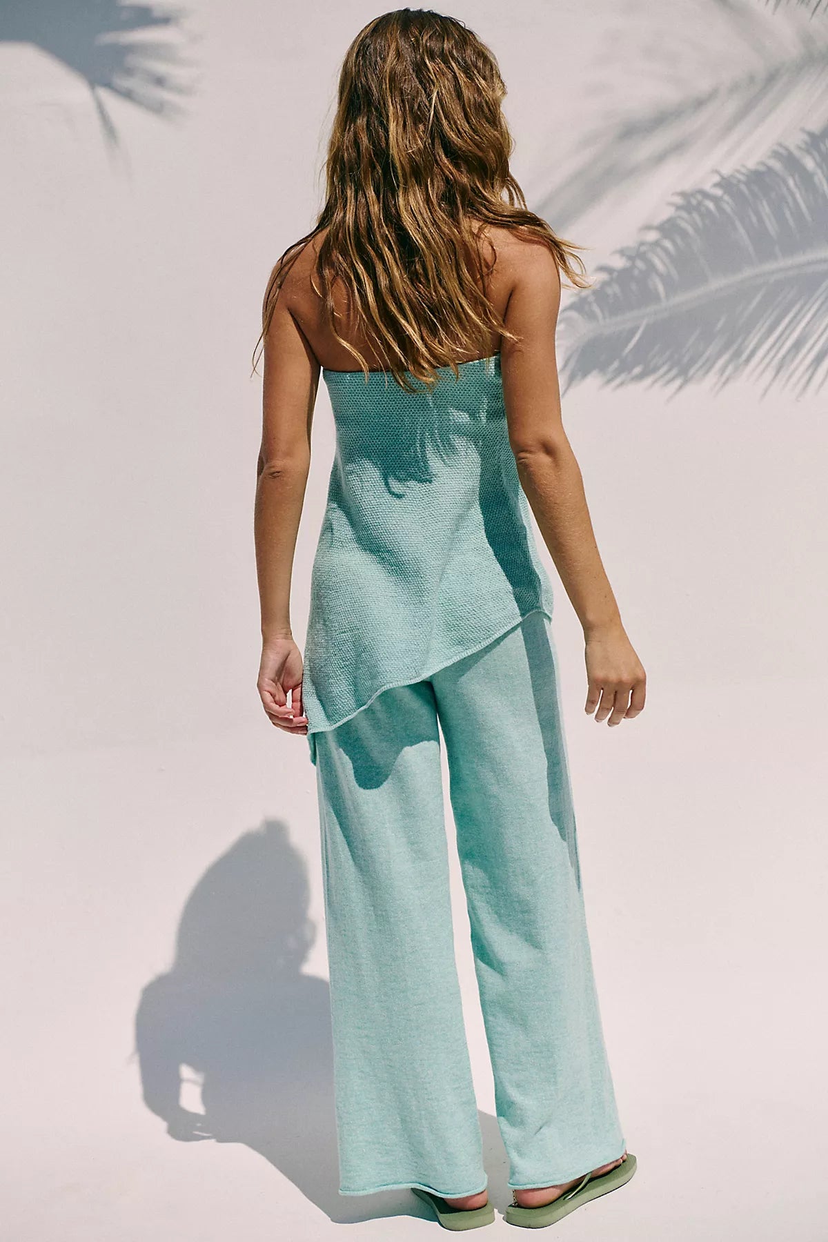 Krista Cotton-Linen Sweater Set