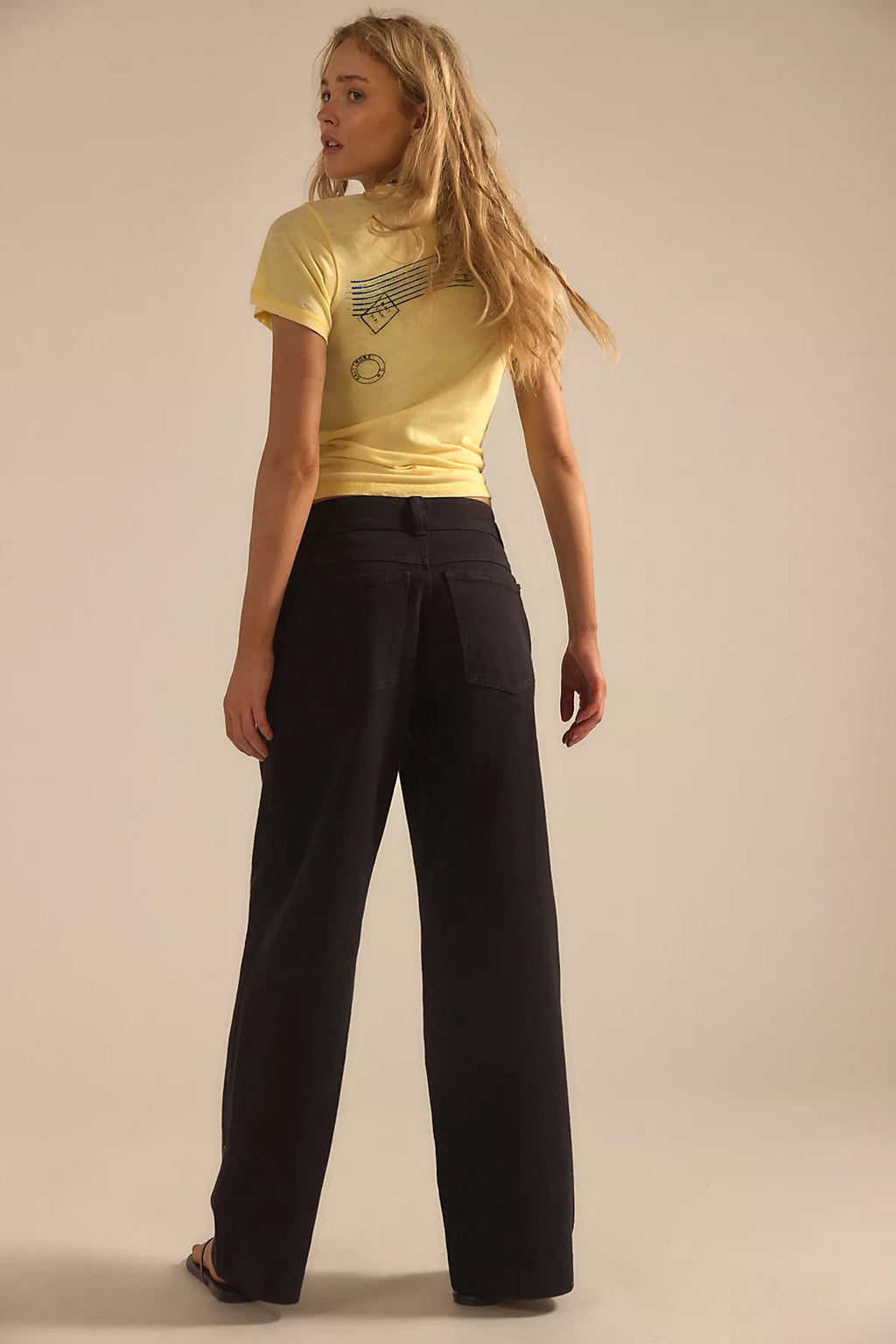 Buckle Up Wide-Leg Trousers