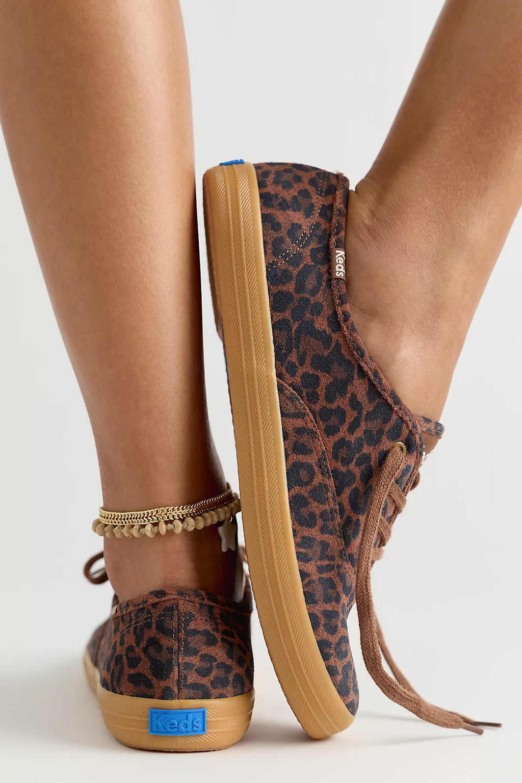 Keds for Free People Champion Luxe Suede Lace-Up Sneakers