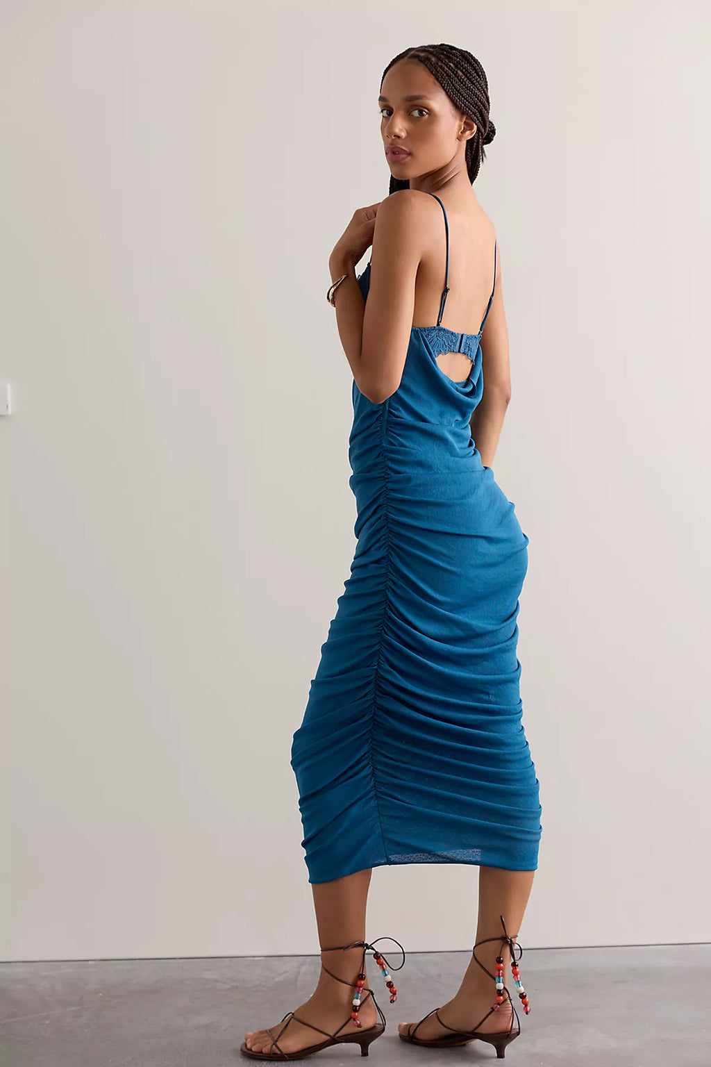 Instant Attraction Midi Slip Dress
