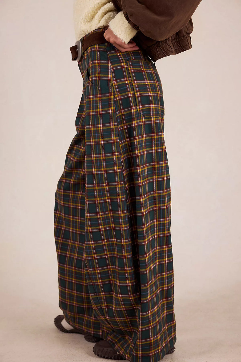 About It Baggy Wide-Leg Trousers