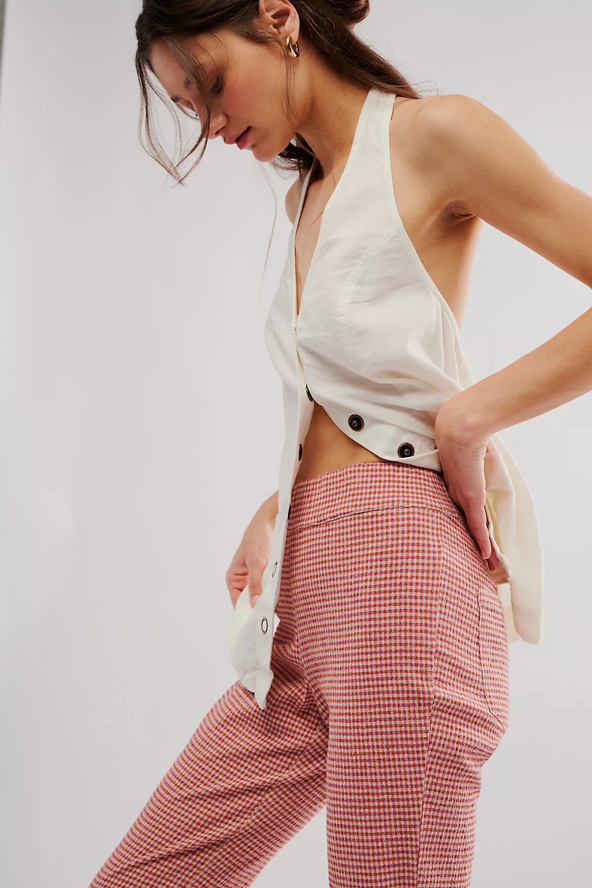 In My Feelings Slim Crop Pants