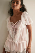 For Love & Lemons Grace Romper