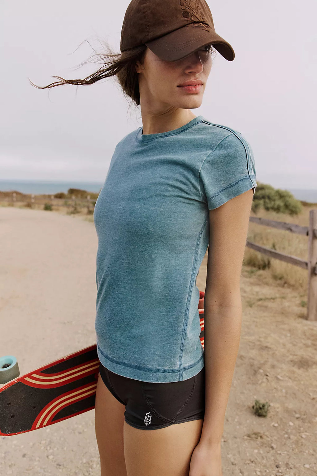 Long And Lean Burnout Tee