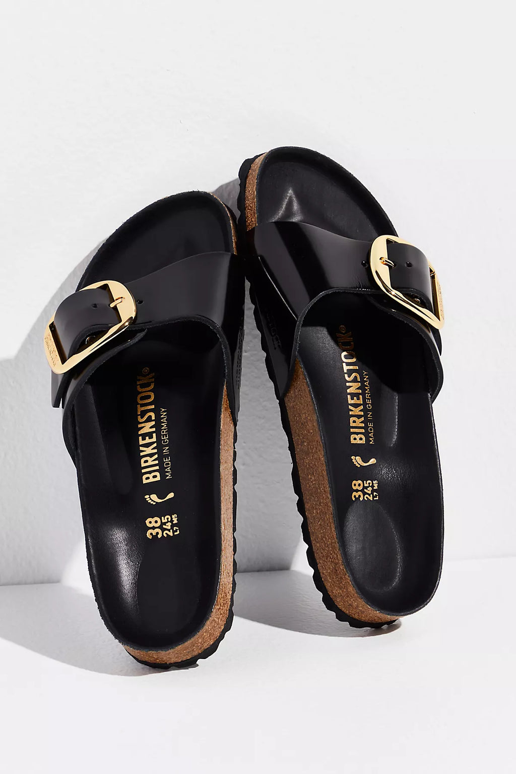Birkenstock Madrid Big Buckle High Shine Sandals