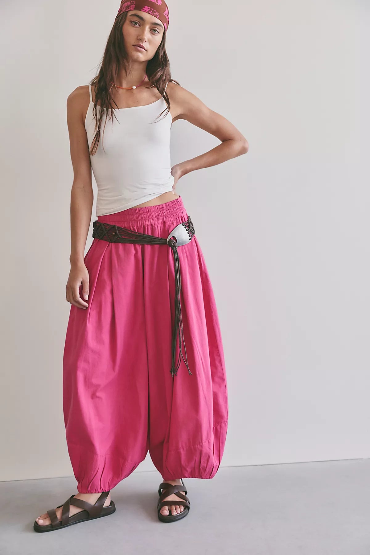 Moonflower Pull-On Balloon Pants