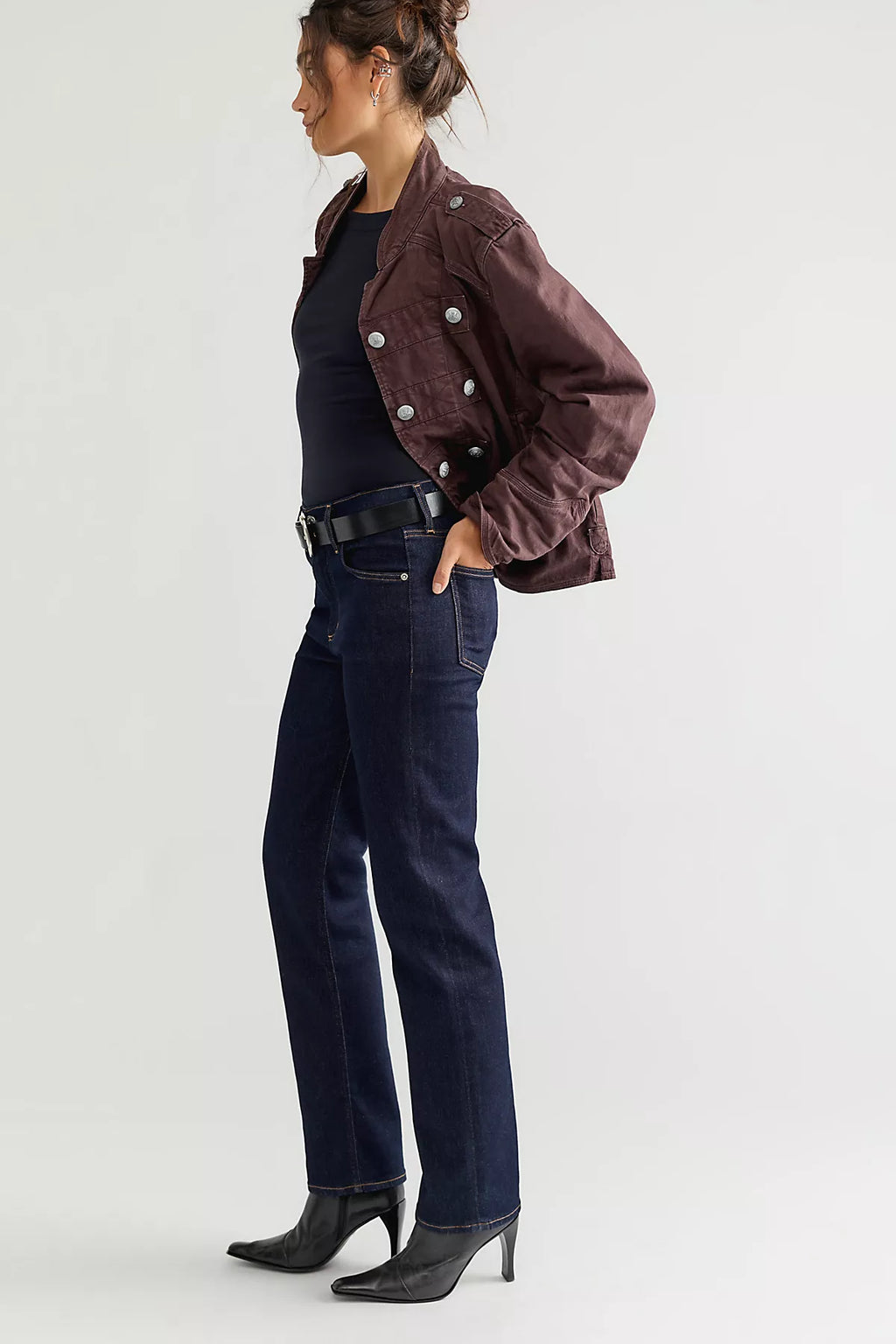 Citizens of Humanity Palma Silk Denim Long Jeans