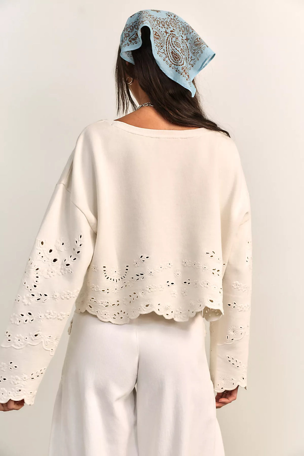 Iris Embroidered Sweatshirt