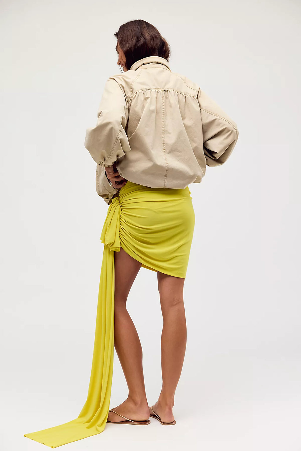 Norma Kamali Diana Pickleball Skirt