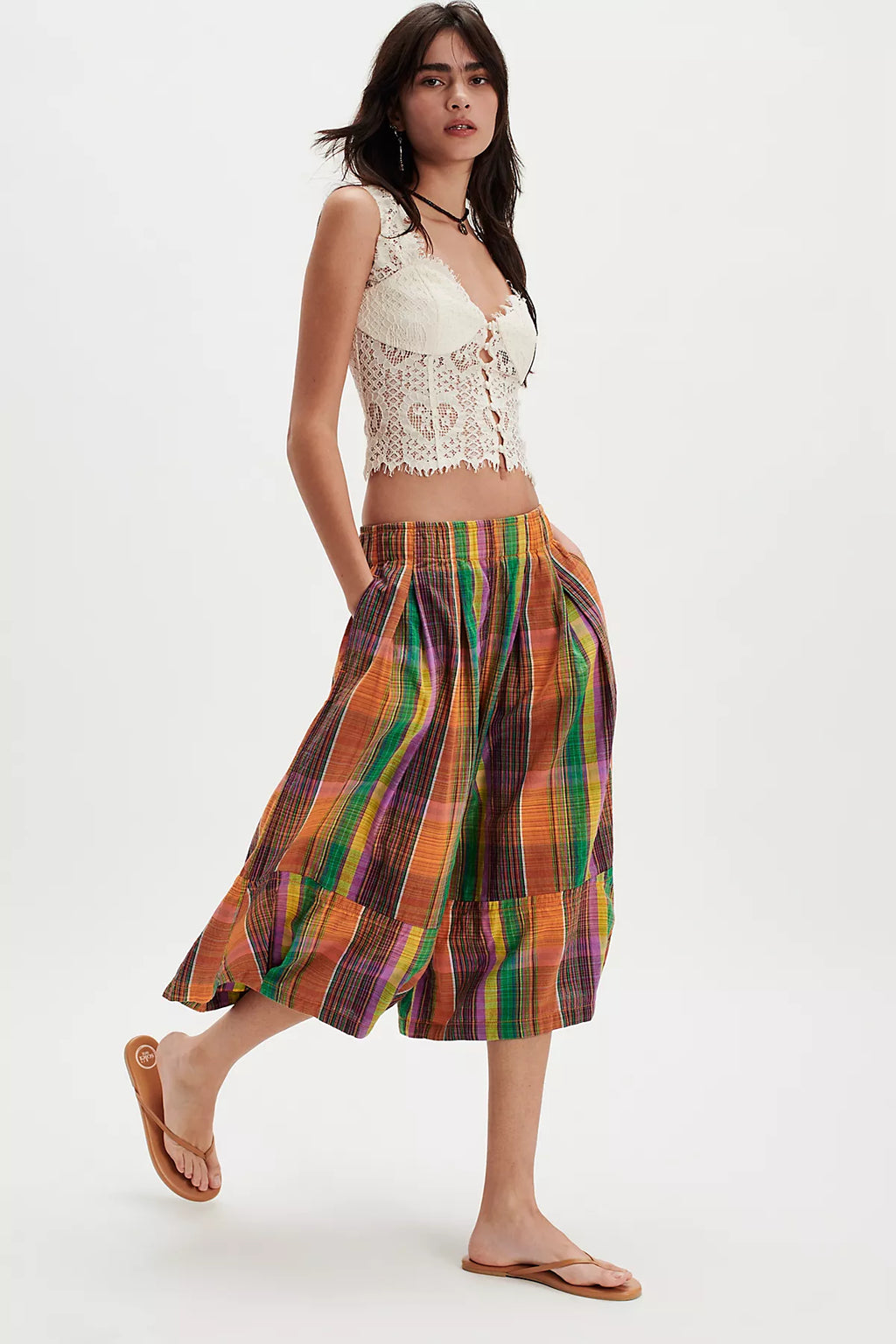 Ivy Pull-On Culotte Pants