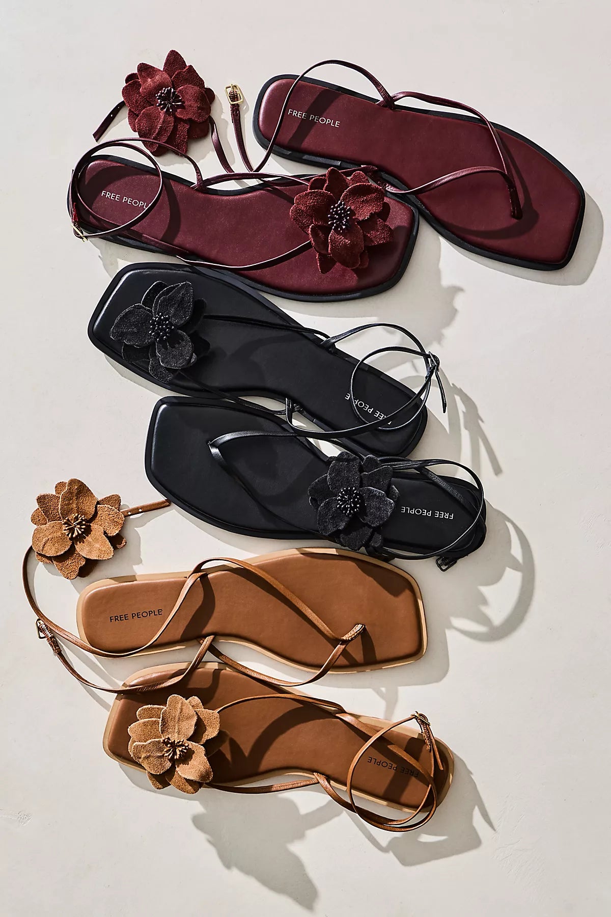 Mismatch Magnolia Sandals