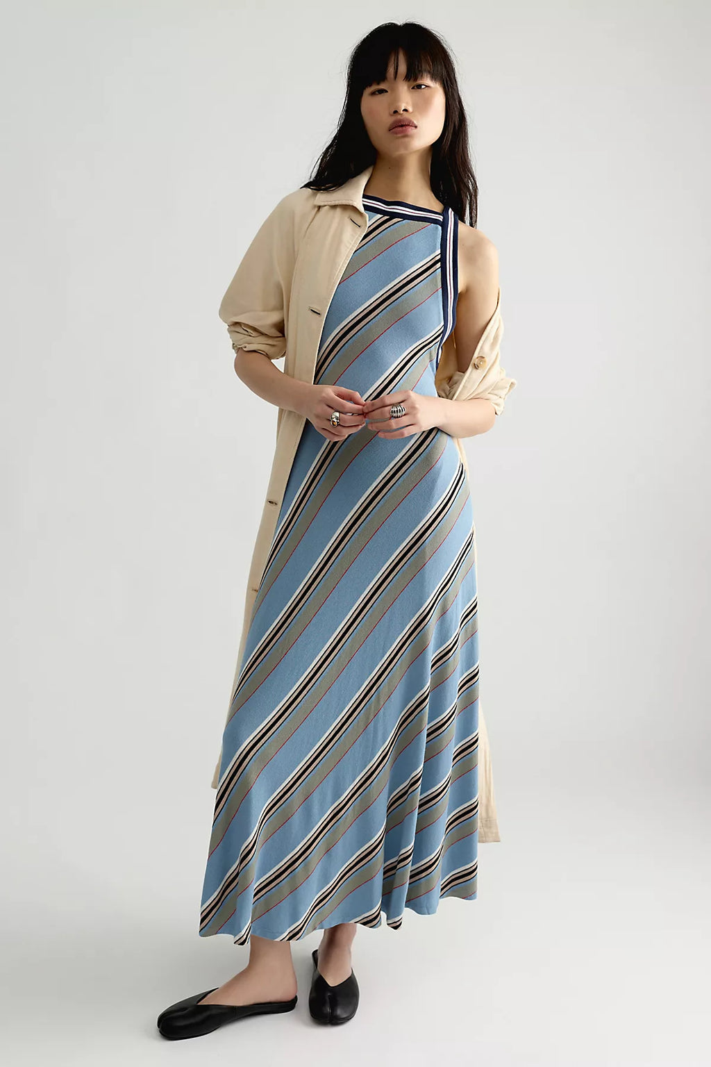 Hallway Haze Maxi Dress