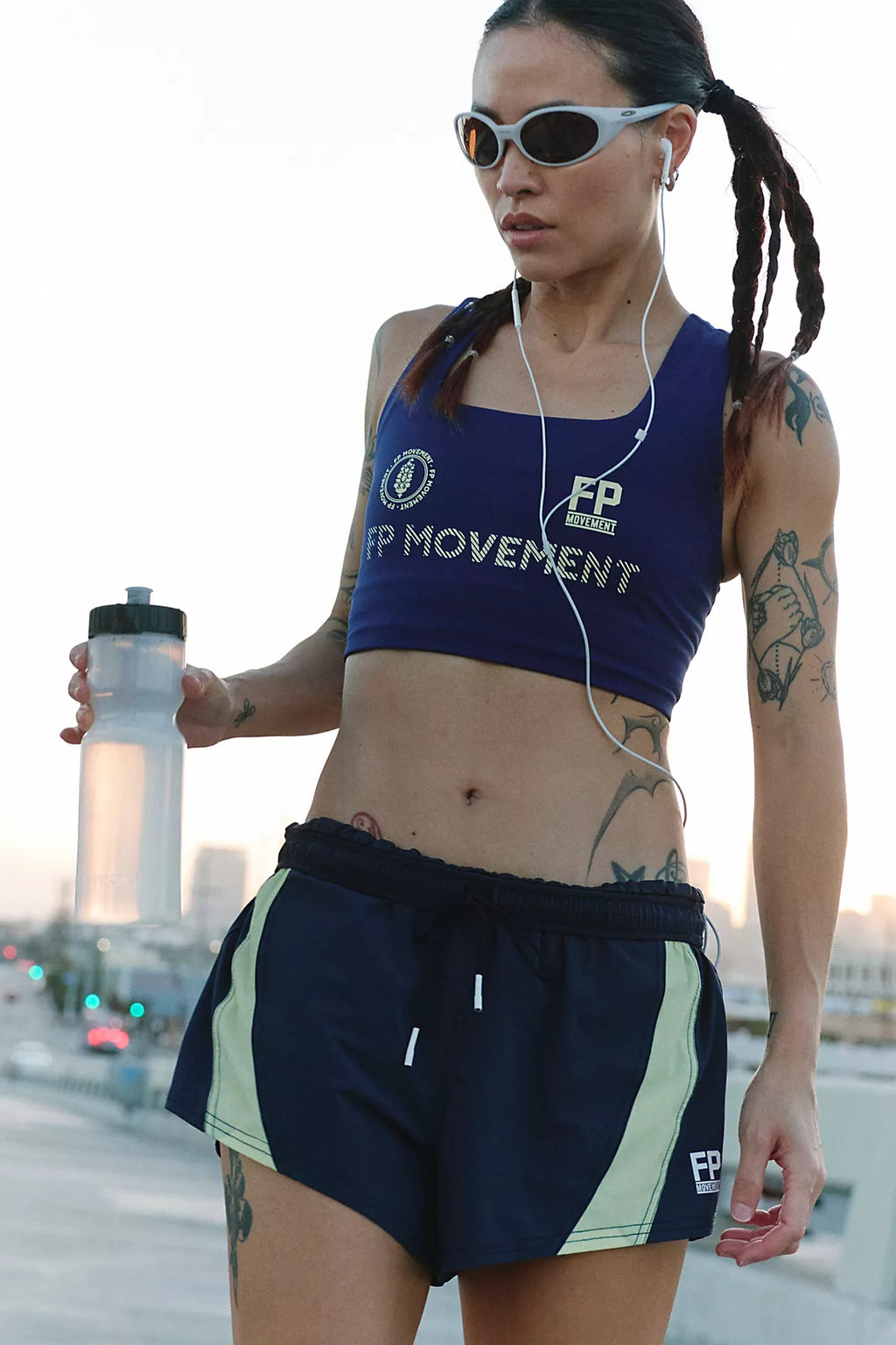Mini Marathon Colorblock Run Shorts