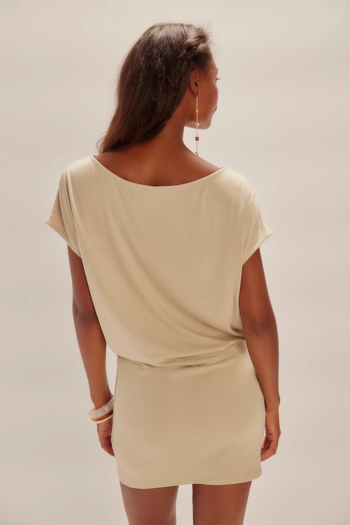 Good Feels Short-Sleeve Mini Dress