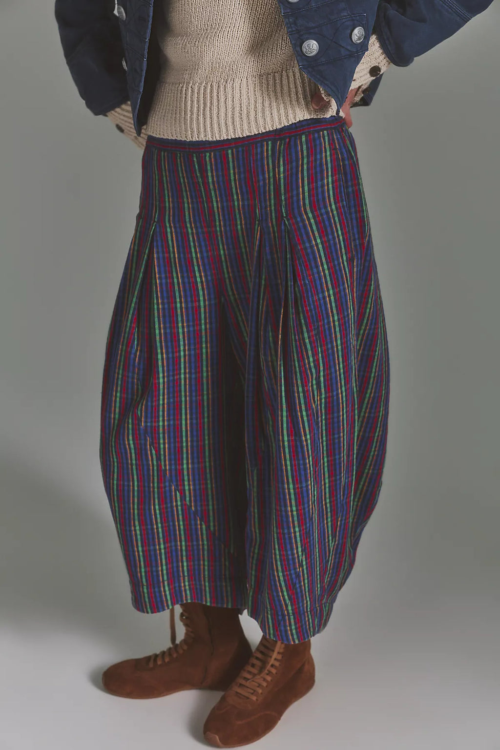 Misty Haze Crop Pull-On Pants
