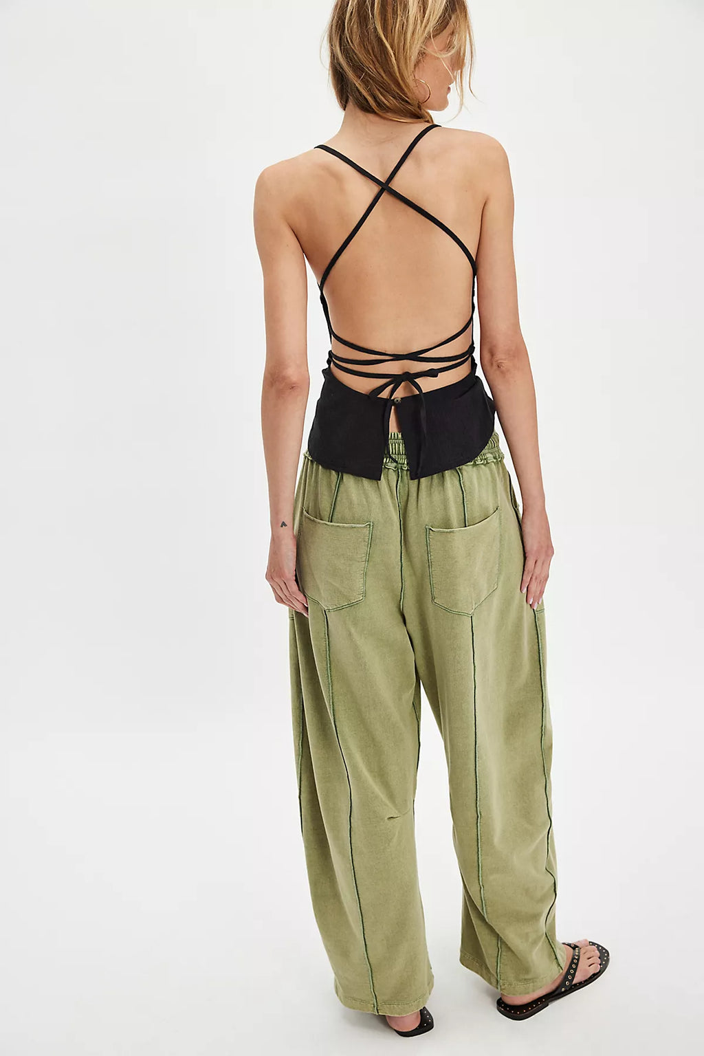 Kaiden Pull-On Barrel Pants