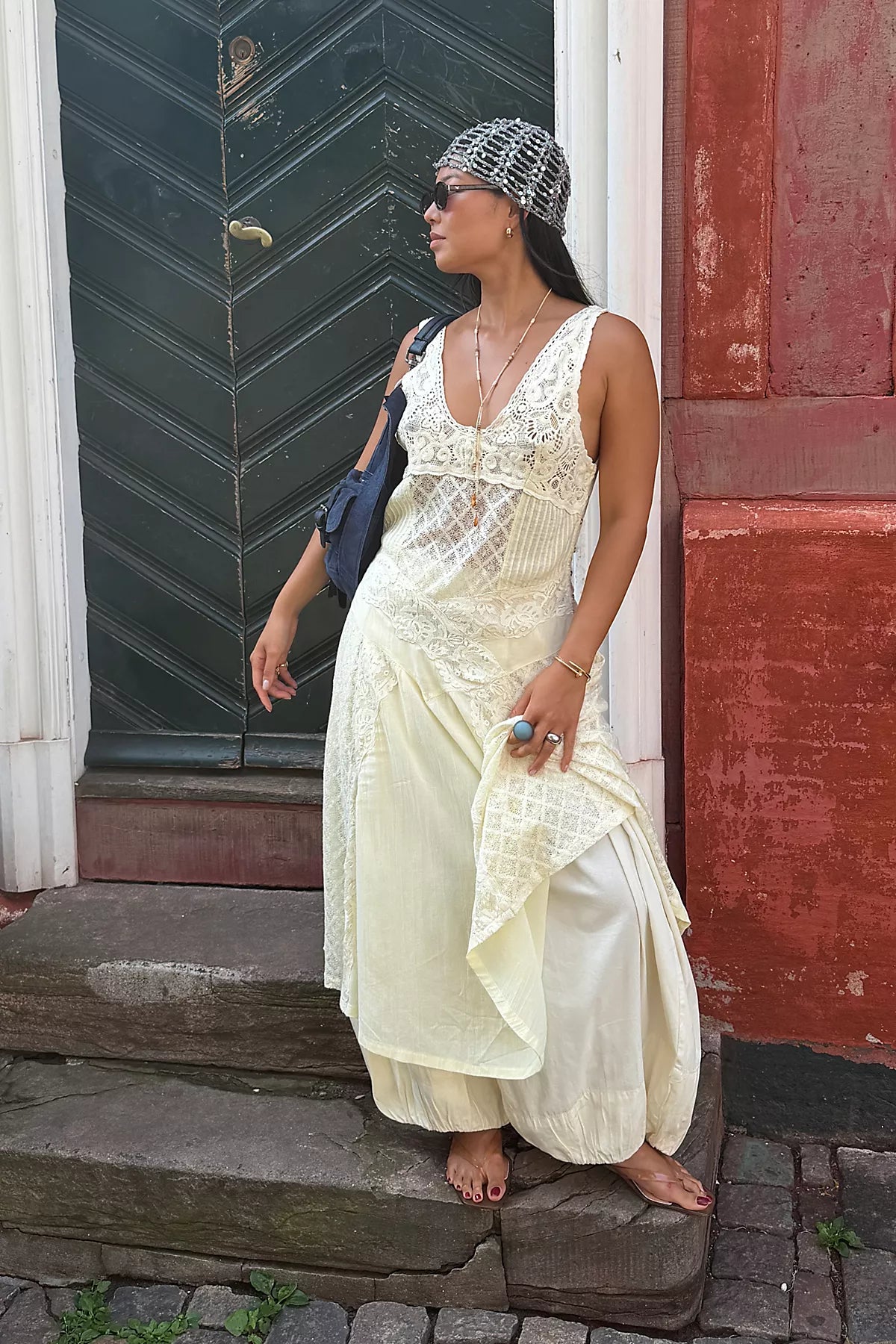 Moonflower Pull-On Balloon Pants