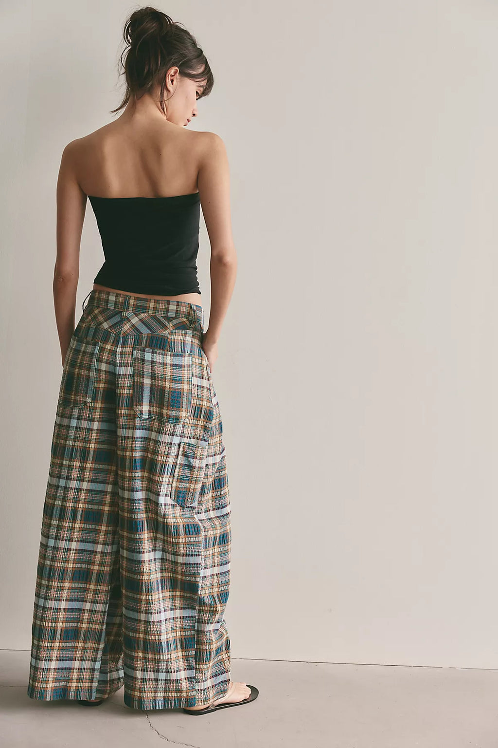 About It Baggy Puckered Pants