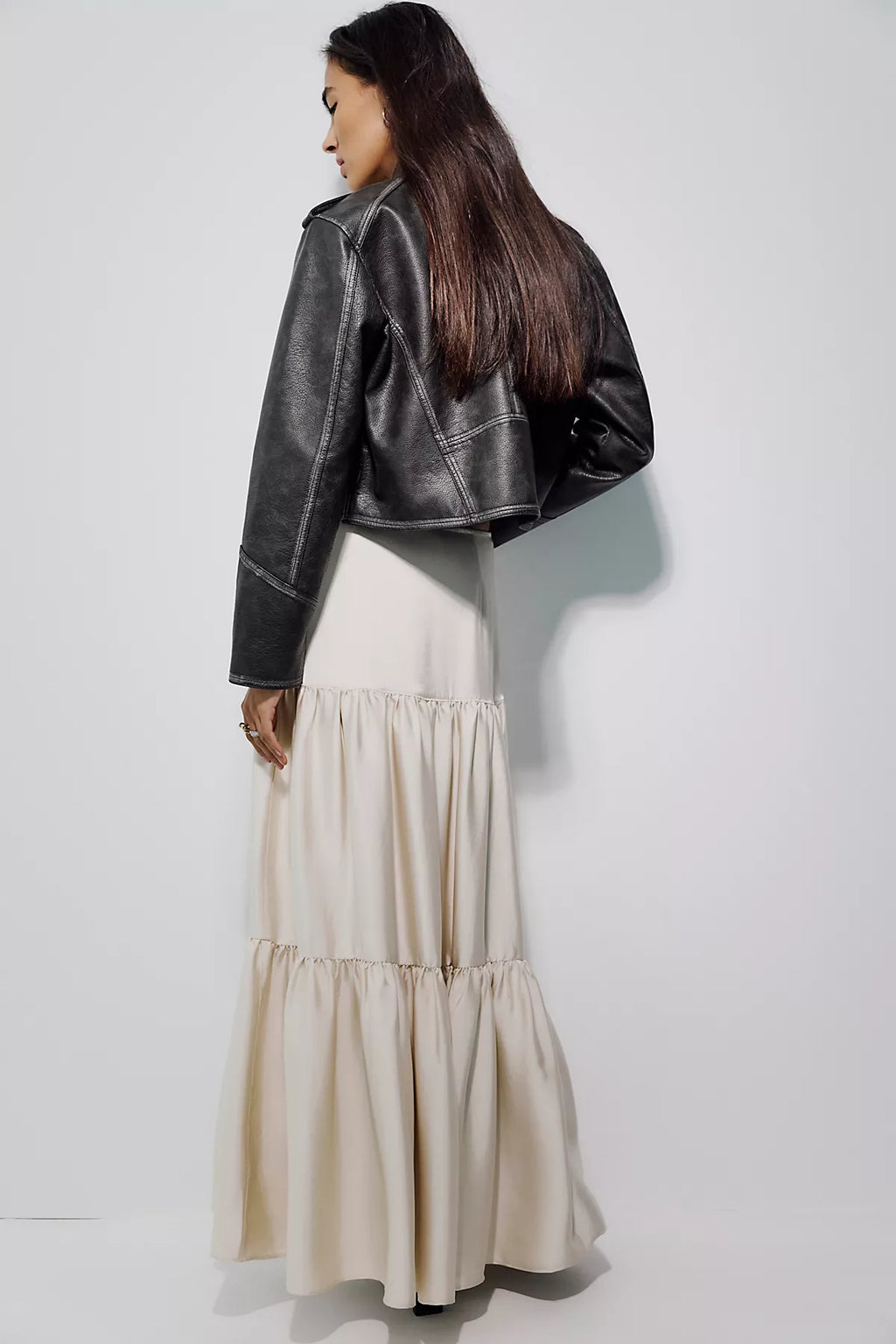 Juliette Satin Maxi Skirt