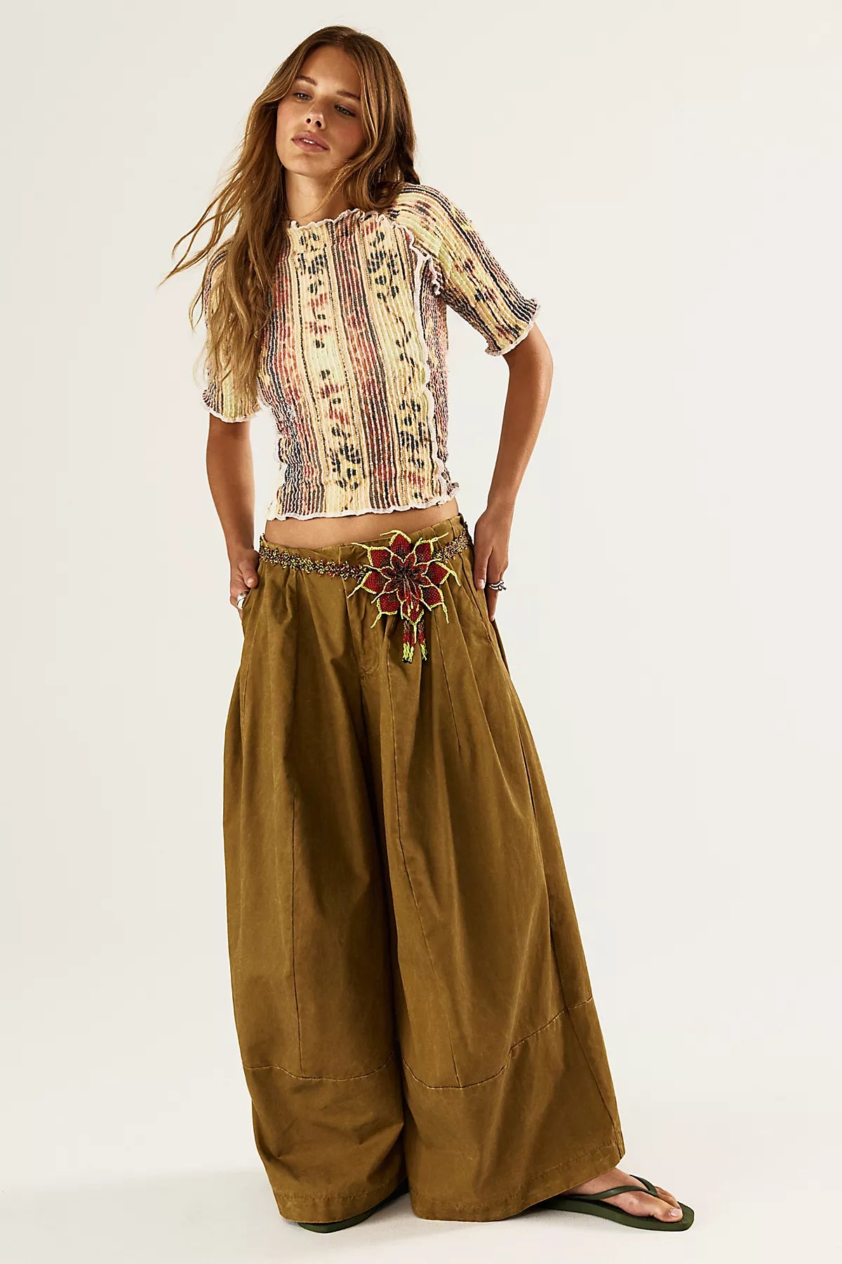 Luna Del Pinal The Vine Stretch Weave Tee
