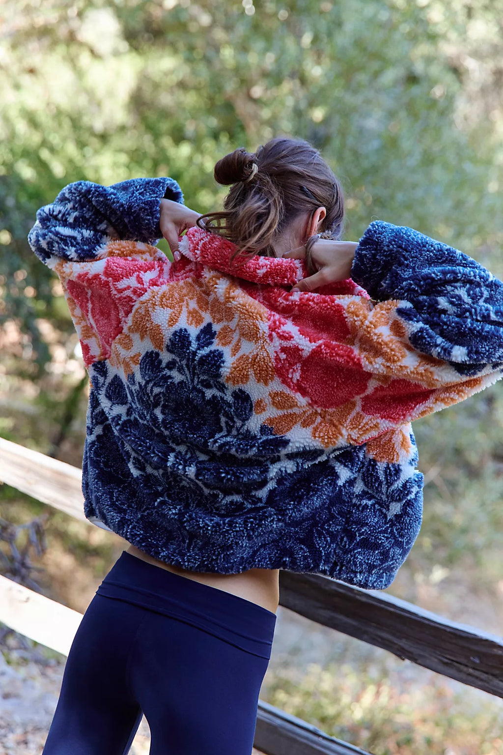 Hit The Slopes Printed Fleece Jacket