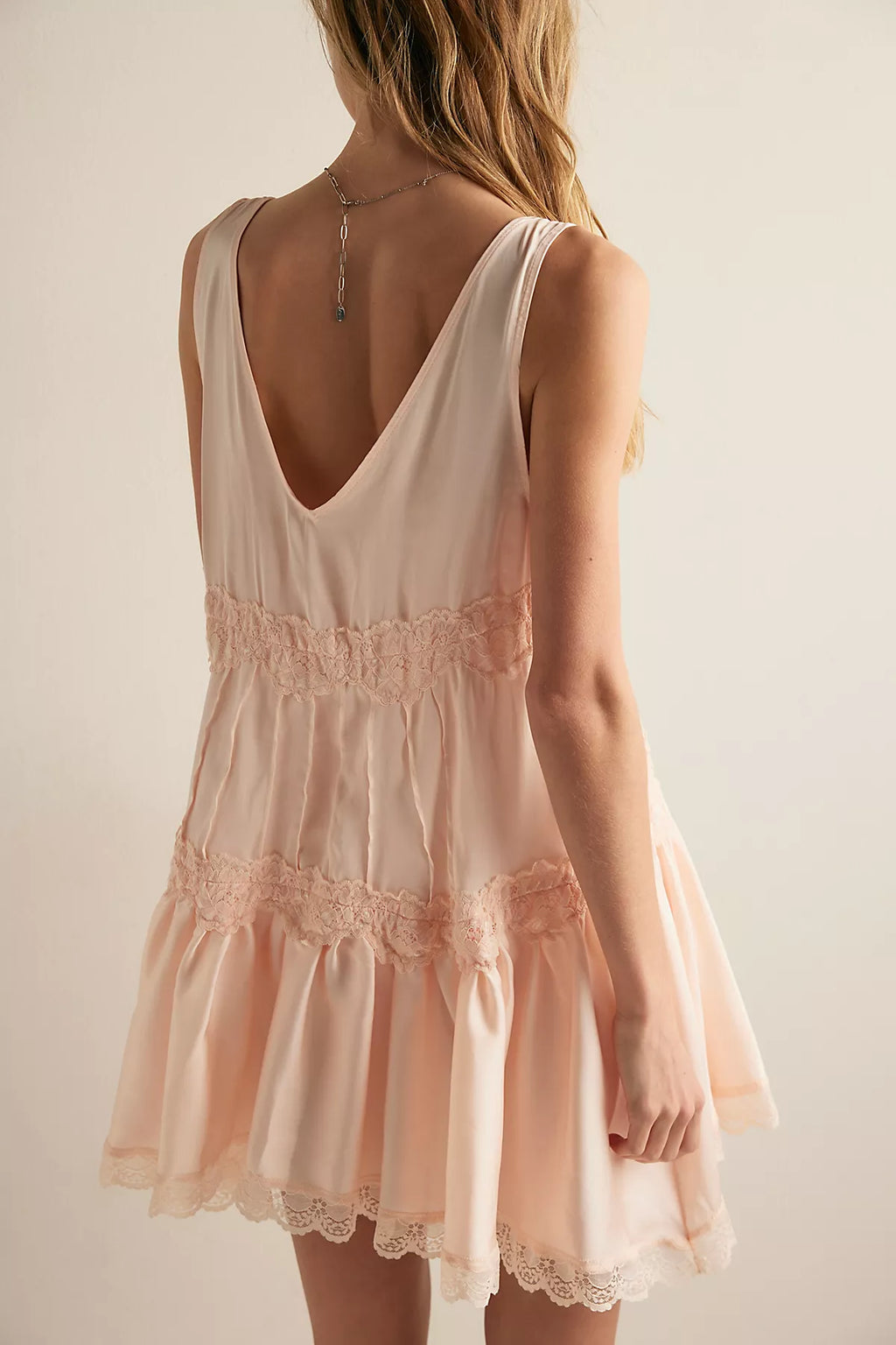 In This Groove Mini Slip Dress