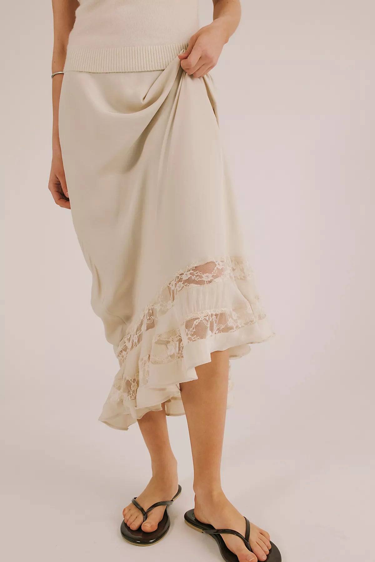 Long Lost Lover Maxi Slip Skirt
