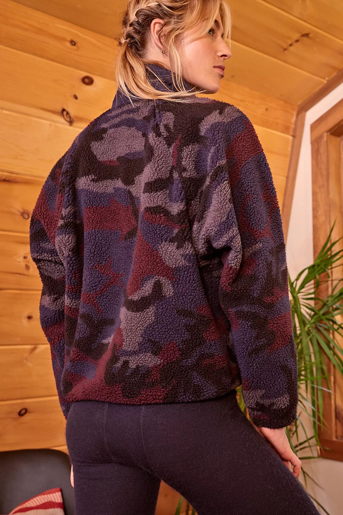 Hit The Slopes Printed Fleece Jacket