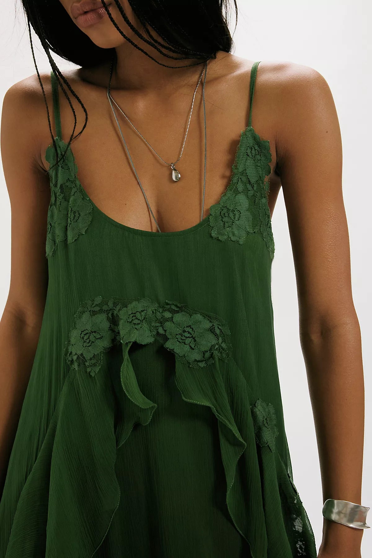 Nigel Preston Floating Angel Chiffon Maxi Dress