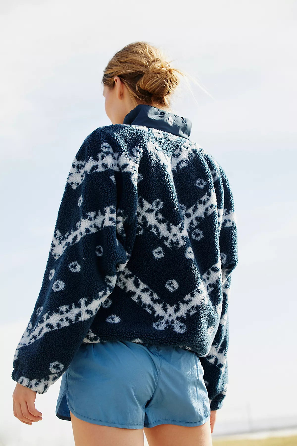 Hit The Slopes Printed Fleece Jacket