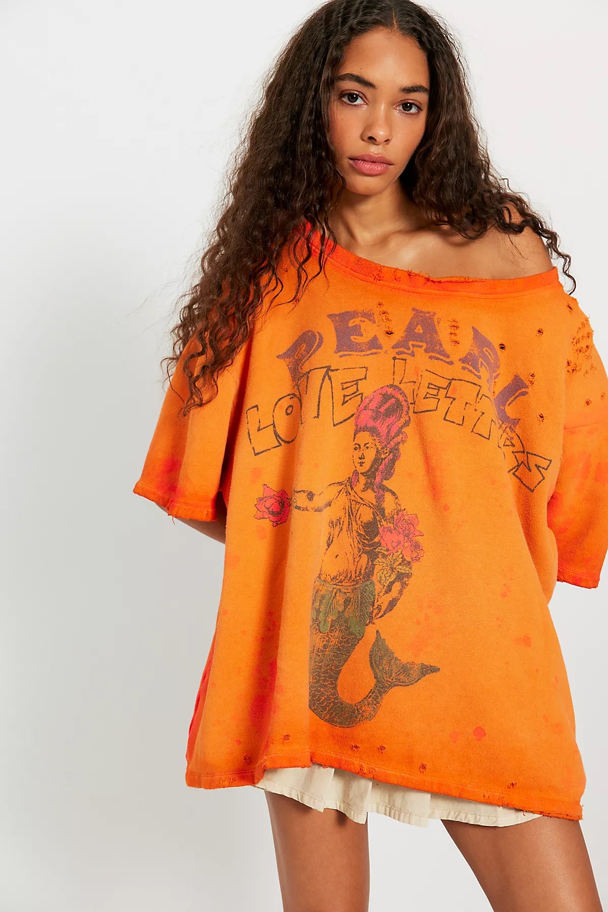 Magnolia Pearl Mermaid Love Letters Vetiver Sweatshirt