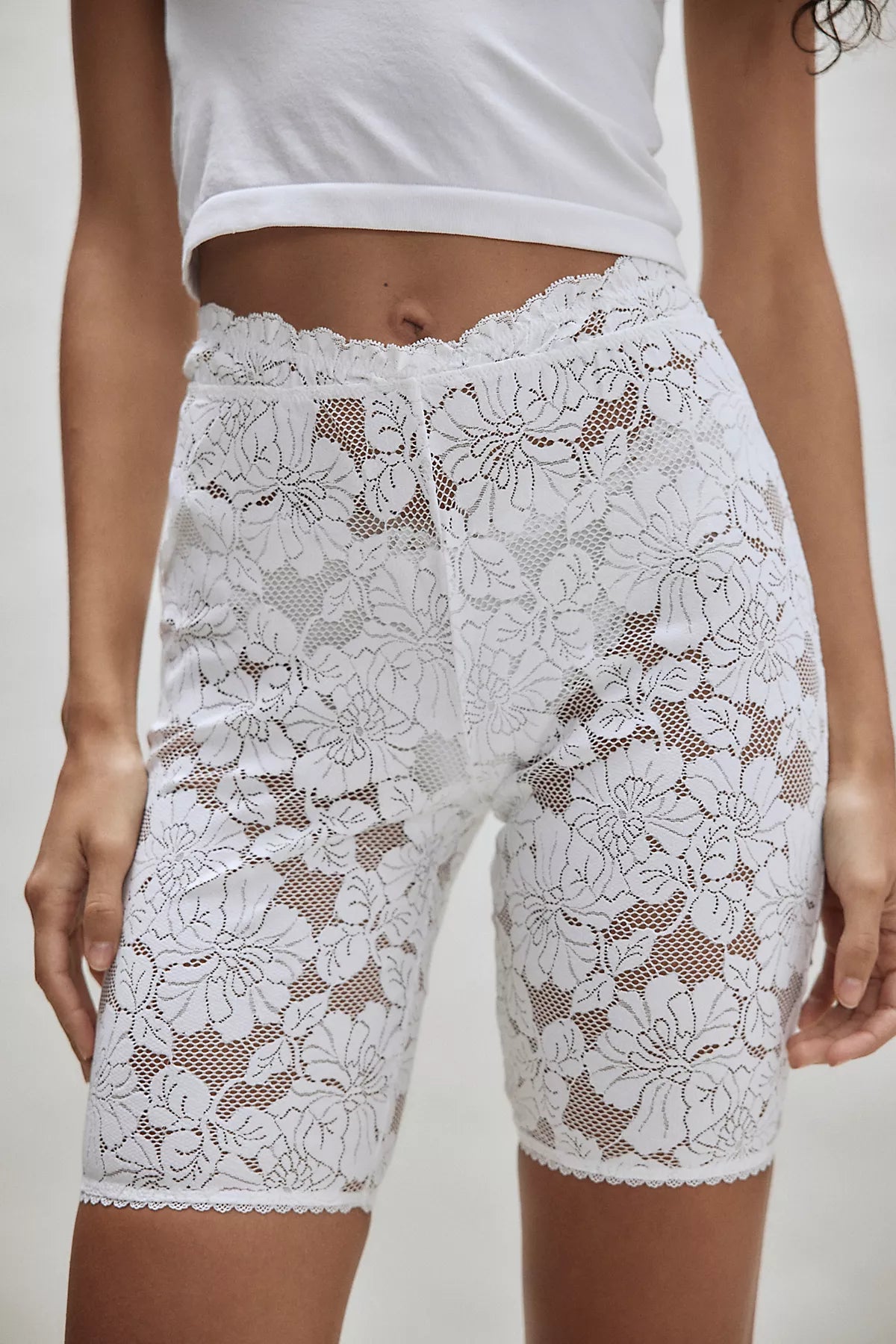 Lace Pursuit Bike Shorts