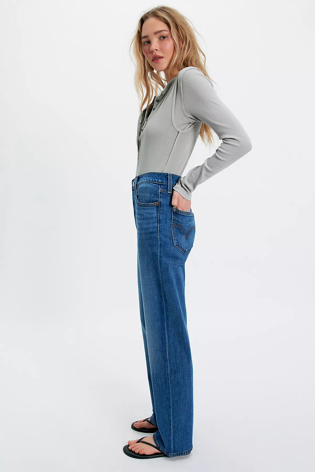 Levi's Ribcage Full Length Jeans