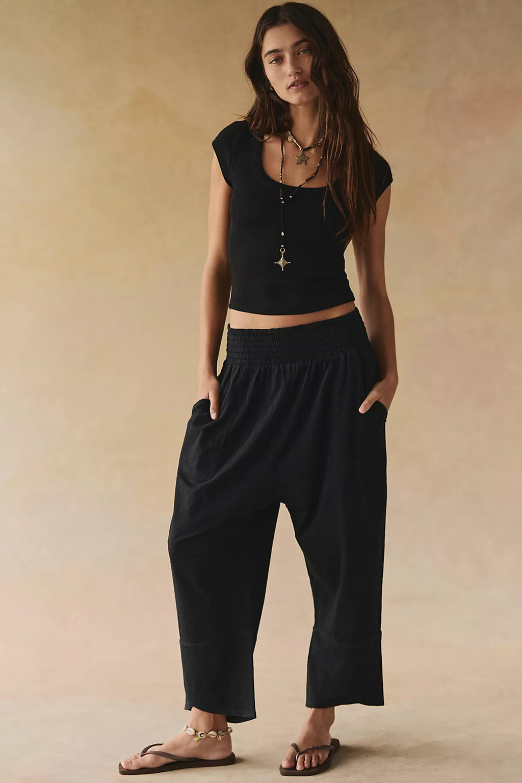 Chillaxing Cotton Harem Pants