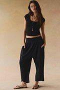 Chillaxing Cotton Harem Pants