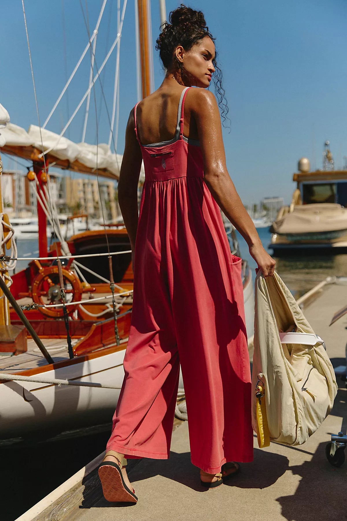 Hot Shot Strappy Onesie