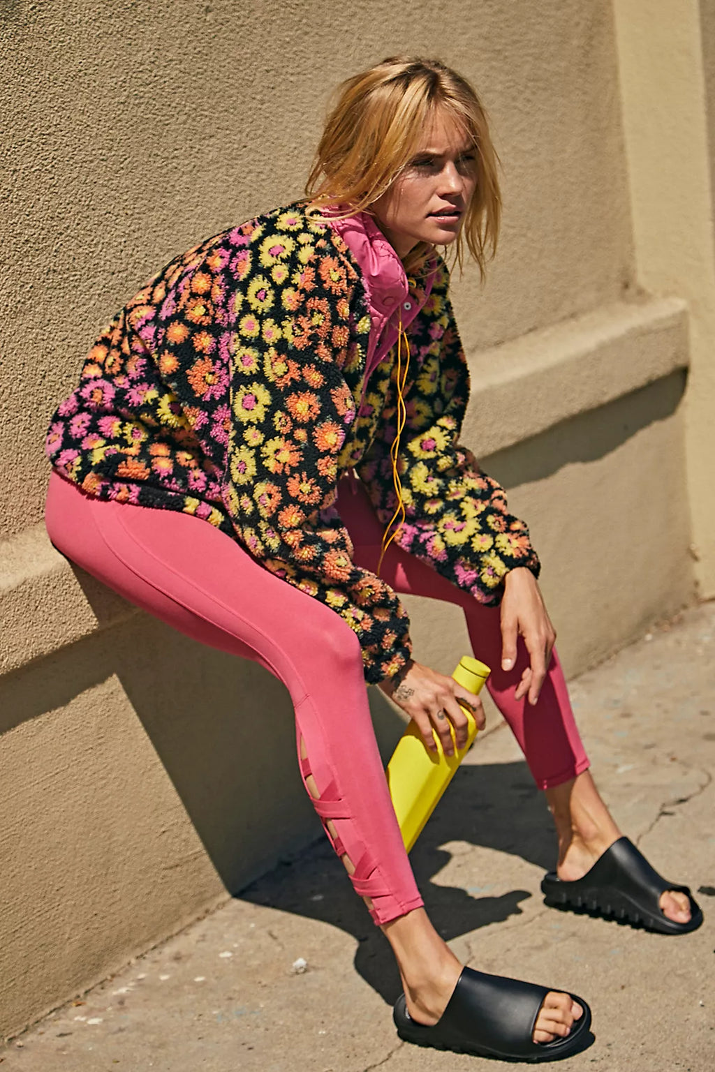 Hit The Slopes Printed Fleece Jacket