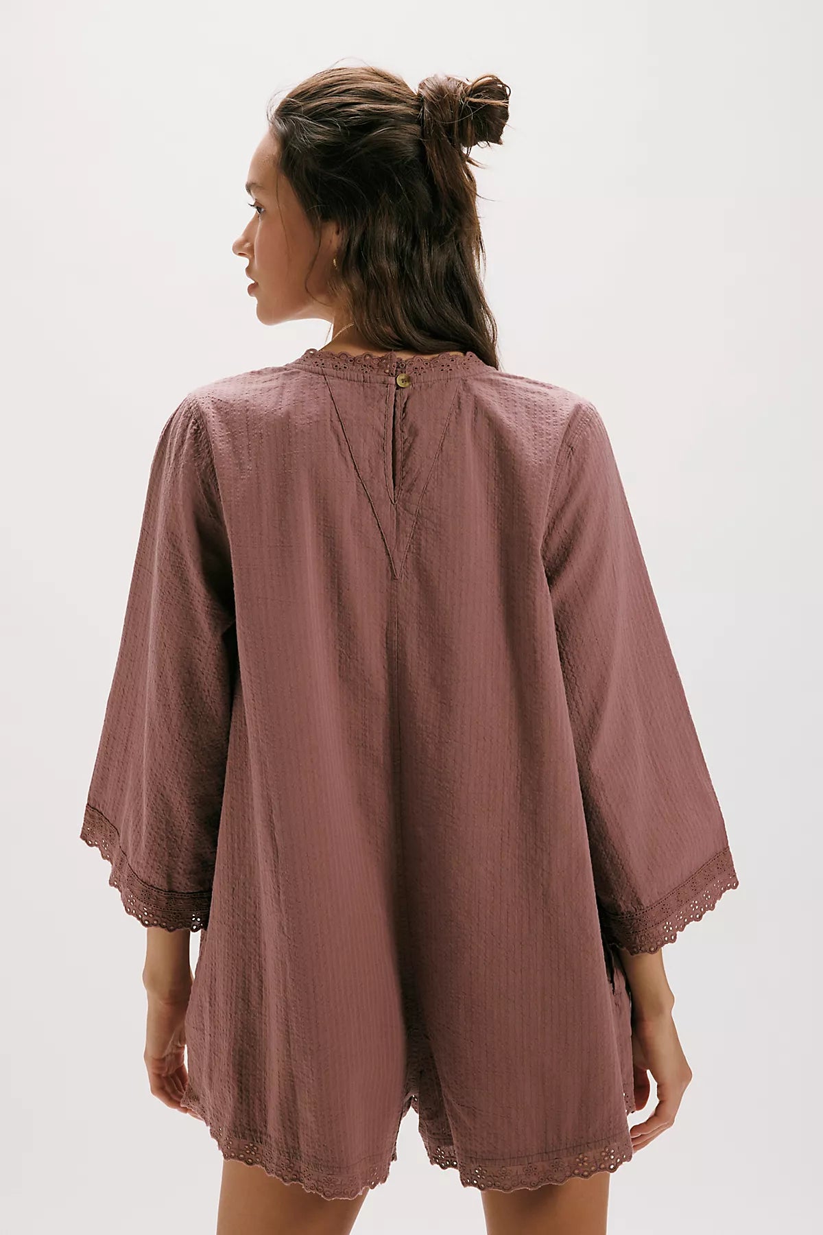 Cawley Embroidered Romper