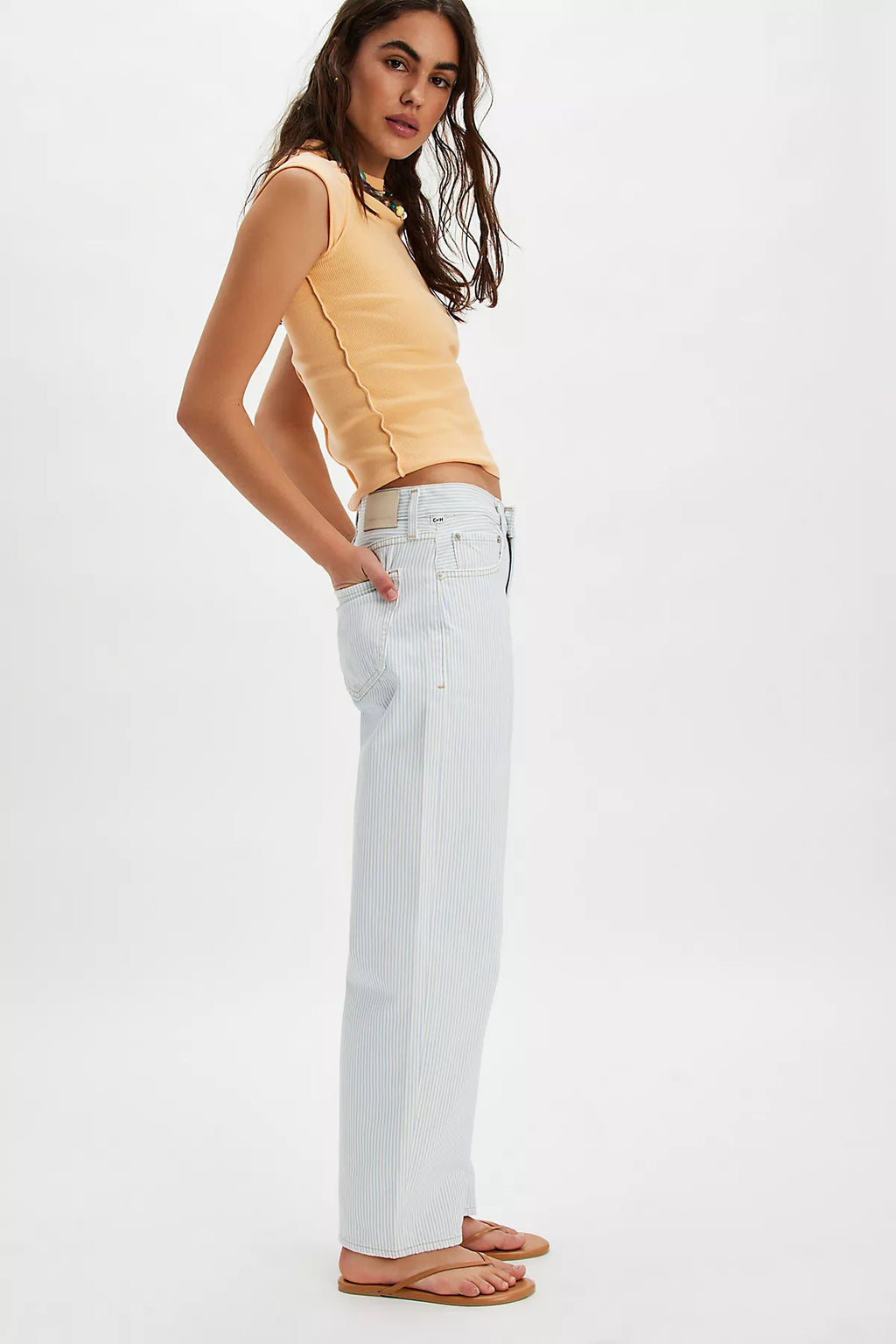 Citizens of Humanity Miro Stripe Relaxed Jeans