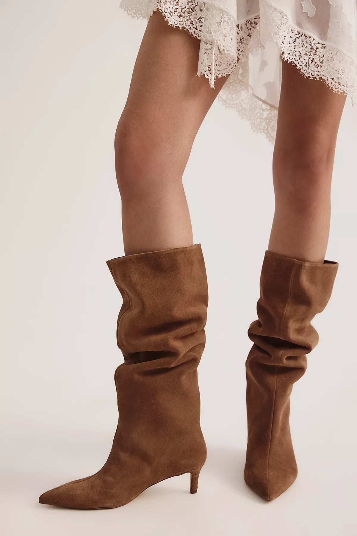 Kiki Kitten Heel Boots