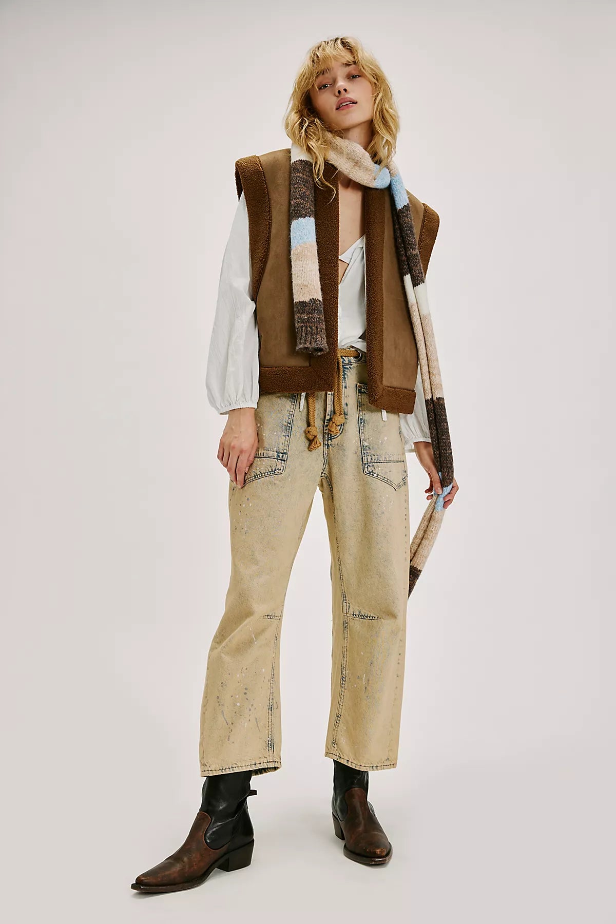 Marianna Vegan Suede Vest