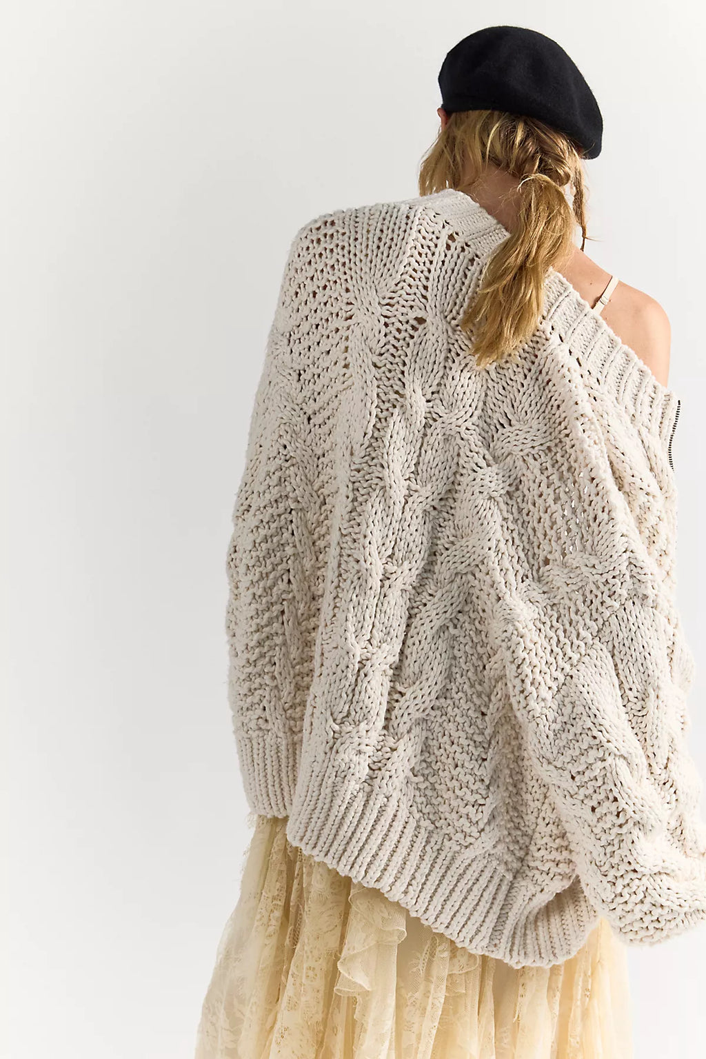Lola Cable Knit Cardi