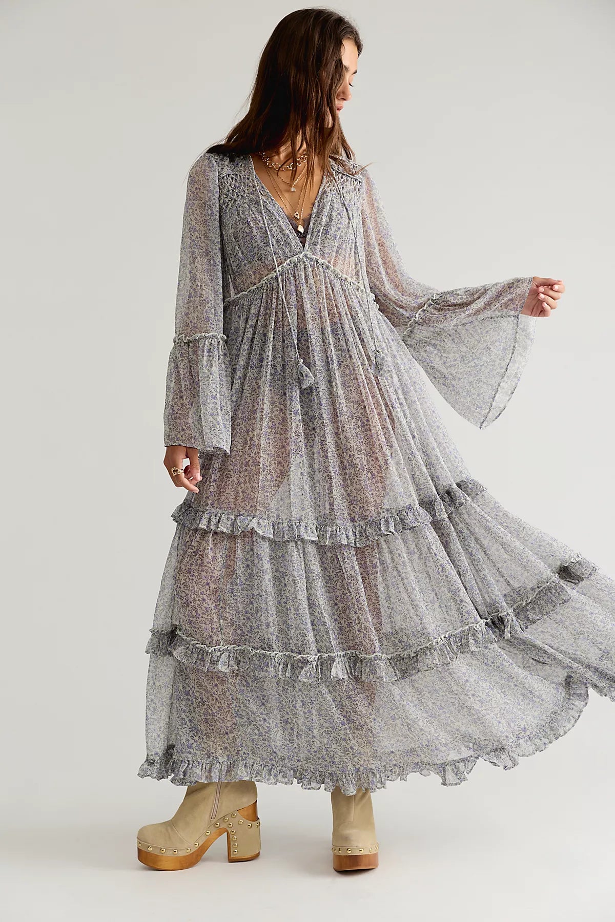 Weeping Willows Maxi Dress