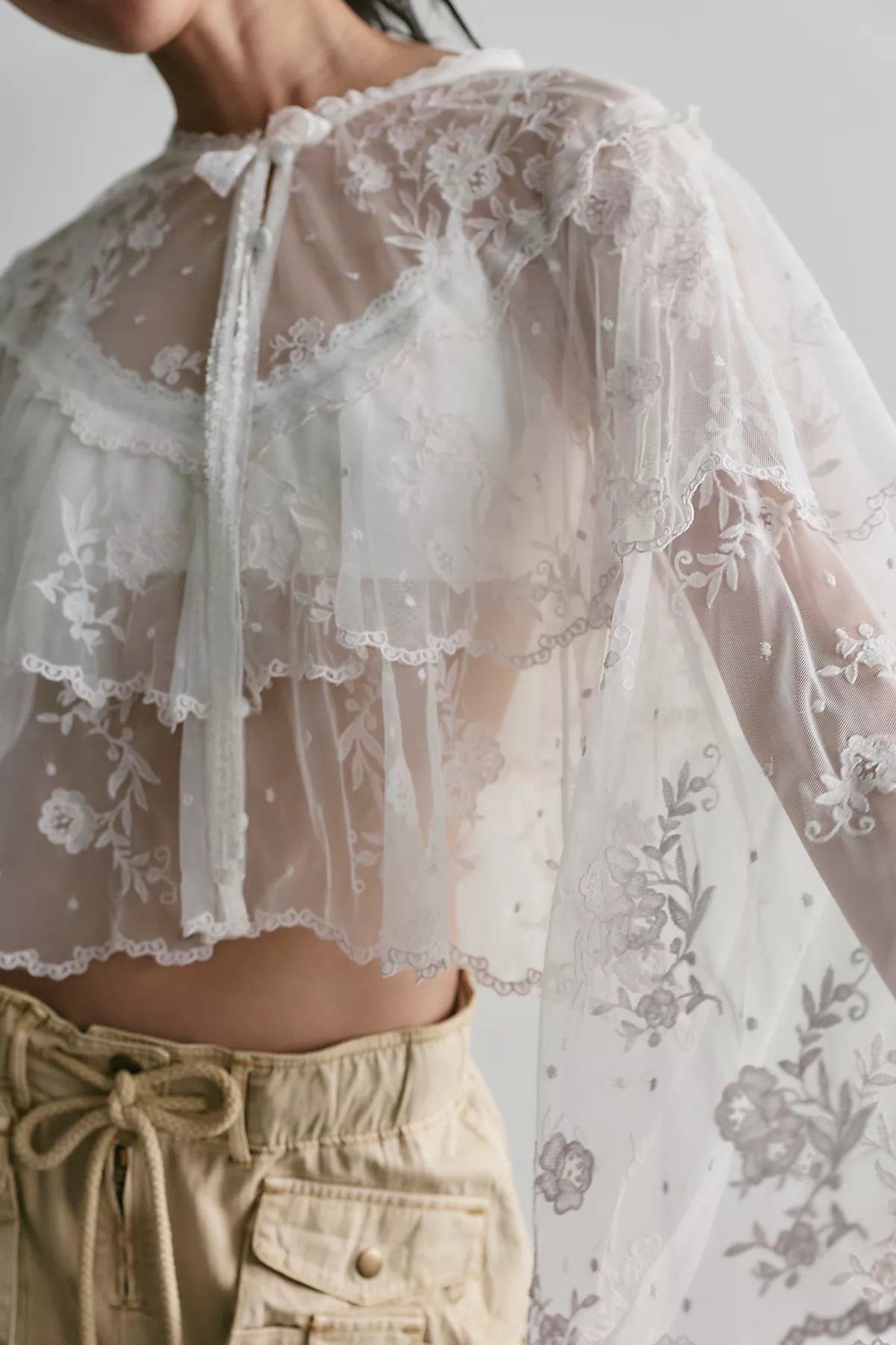 LoveShackFancy Tourelle Top